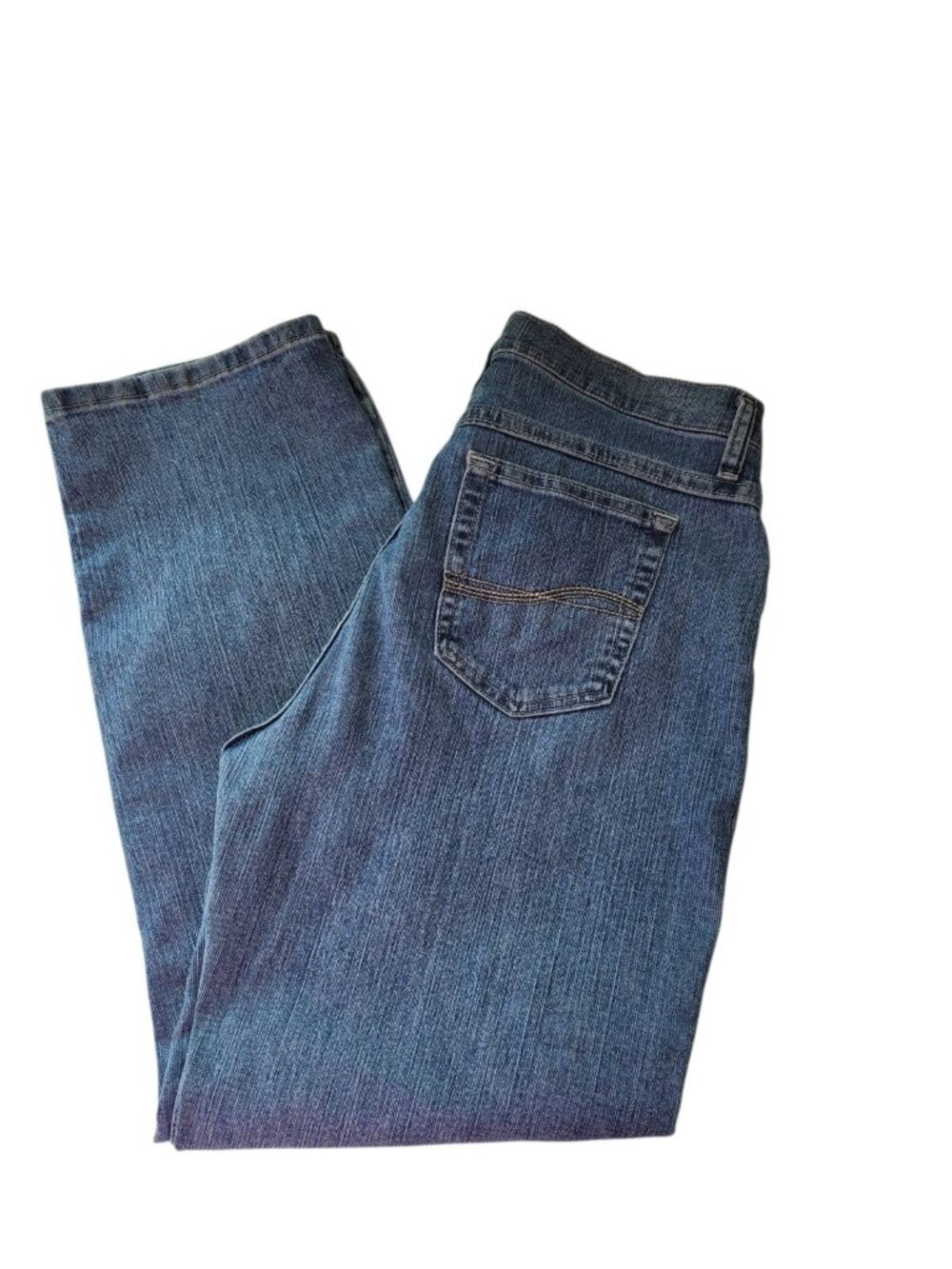 Vintage Y2K Lee Riders Jeans‎ Size 12P Med Wash Denim Classic Straight Leg